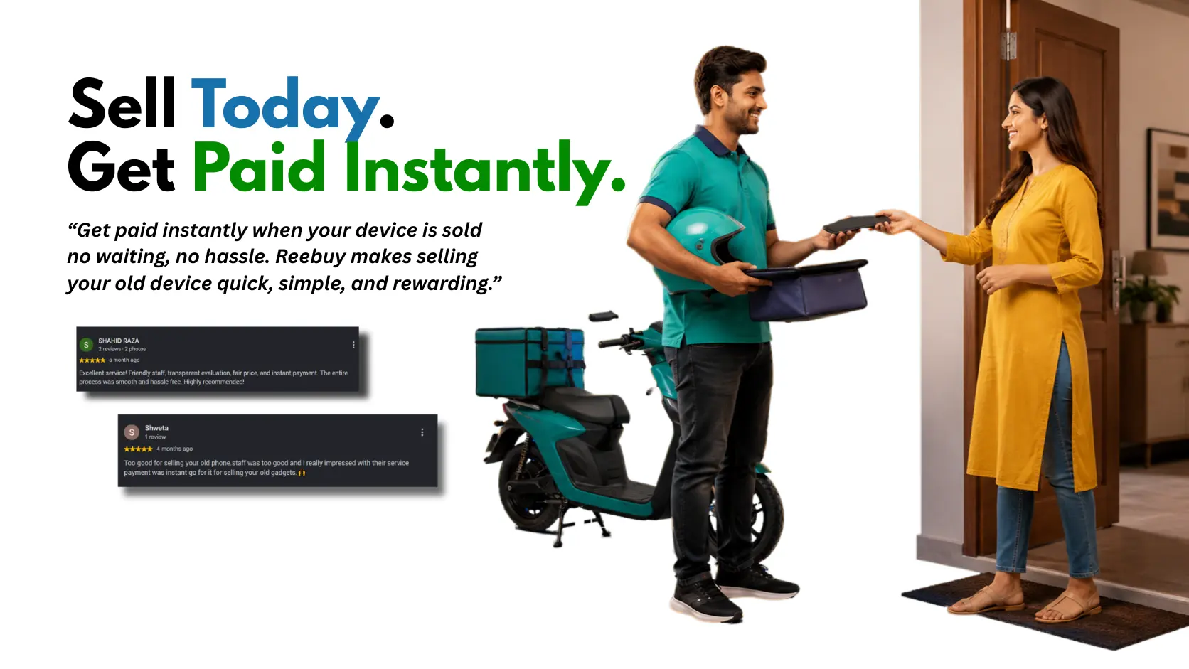 Reebuy - Sell your old device fast and fair